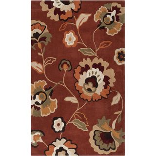 Hand tufted Anthisnes Paprika Rug (9 X 13)