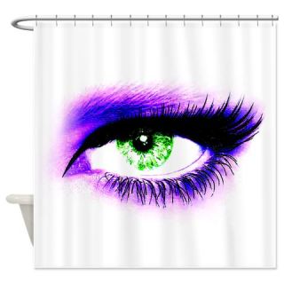  EYES Shower Curtain  Use code FREECART at Checkout