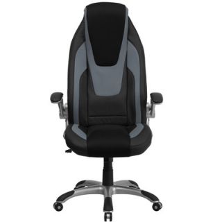 FlashFurniture High Back Mesh Executive Office Chair with Flip Up Arms CH CX0