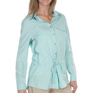 Carve Designs Canyon Sun Shirt   UPF 30+  Long Sleeve (For Women)   COAST (M )