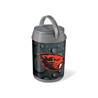 Oregon State University Beavers Mini Can Cooler (Silver/ GreyMaterials PP with HDPE lidDimensions 7.1 inches diameter x 11.4 inches height )