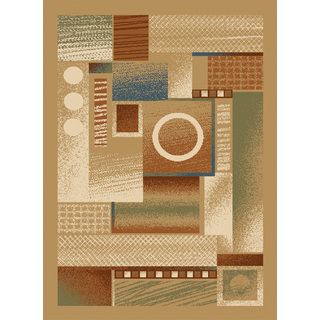 New Tradition Beige/ White Area Rug (710 X 102)