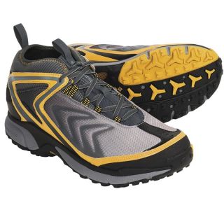 Columbia Sportswear Ravenice Trail Running Shoes   Waterproof (For Men)   LIGHT GREY/BURNT ORANGE (8.5 )