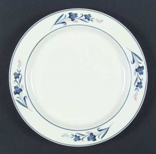 Studio Nova Desert Flower Dinner Plate, Fine China Dinnerware   Mirage Line, Blu