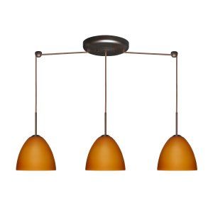 Besa Lighting BEL 3BB 757280 LED BR Sasha II Pendant