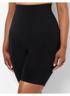 Catherines Plus Size Seamless Thigh Shaper   Womens Size 0X, Black