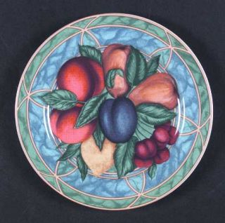 Victoria & Beale Forbidden Fruit Salad Plate, Fine China Dinnerware   Fruit Bord