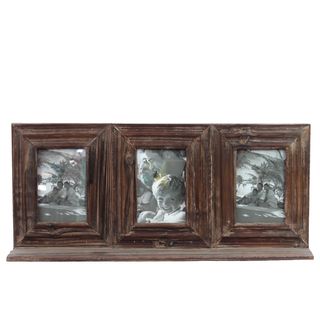 Weathered Wooden Picture Frame (25.5 inches long x 4.5 inches wide x 11 inches highFor decorative purposes only WoodenSize 25.5 inches long x 4.5 inches wide x 11 inches highFor decorative purposes only)