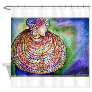  African, woman, colorful, Shower Curtain  Use code FREECART at Checkout