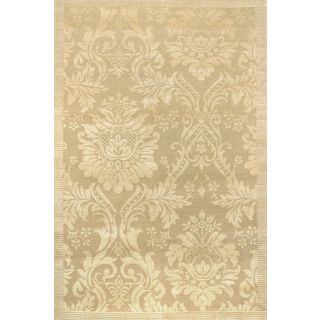 Impressions Antique Damask/gold ivory 4 X 6 Rug (GoldSecondary colors IvoryPattern FloralDimensions 4 feet x 6 feetTip We recommend the use of a non skid pad to keep the rug in place on smooth surfaces.All rug sizes are approximate. Due to the differe