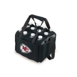 Picnic Time Kansas City Chiefs Twelve pack Carrier (BlackDimensions 9.75 inches high x 8.125 inches wide x 7 inches deepCompact designDouble top handlesTwelve individual compartmentsTwo (2) interior chambers to hold gel or ice packs (not included) )