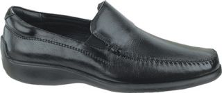 Mens Neil M Rome   Black Waxed Leather Shoes