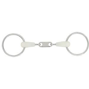 Happy Mouth French Link Loose Ring Snaffle Bit 5