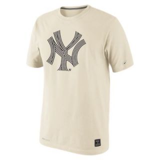 Nike Dri FIT Logo (MLB Yankees) Mens T Shirt   White