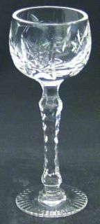 Bayel Vineyard Grape Clear Cordial Glass   Cut Grape Design, Cut Stem