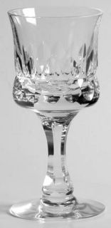 Kosta Boda Prince Sherry Glass   Cut Vertical & Horizontal Design On Bowl