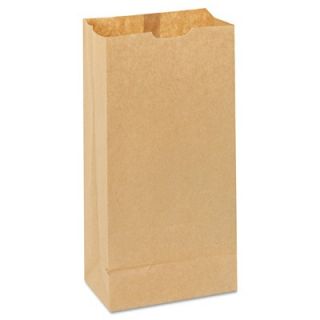 General 8 Paper Bag, 35 pound Base, Brown Kraft, 6 1/8 X 4.17 X