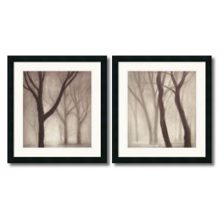 J and S Framing LLC Forest Framed Wall Art   Set of 2   20W x 21.62H inch