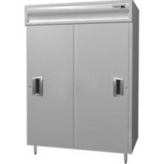 Delfield 56 Reach In Refrigerator   2 Section, 2 Solid Full Sliding Doors 230v