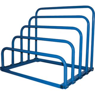 Vestil Variable Height Sheet Rack   47in.W x 36in.D x 40in.H, 4 Bays, Bolted,
