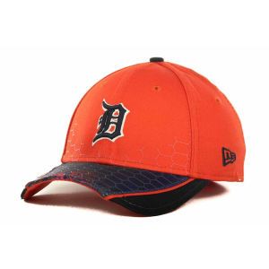 Detroit Tigers New Era MLB Hybrid Hex 39THIRTY Cap