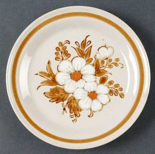 Mountain Wood Dried Flowers Bread & Butter Plate, Fine China Dinnerware   Floral