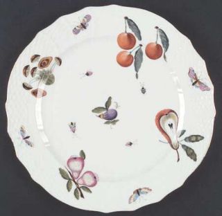 Herend Market Garden (Fr) Service Plate (Charger), Fine China Dinnerware   Fruit