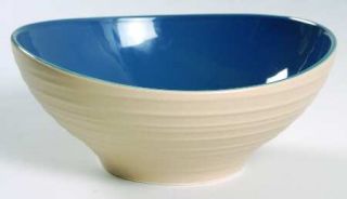Mikasa Swirl Dark Blue Coupe Cereal Bowl, Fine China Dinnerware   Dark Blue Cent