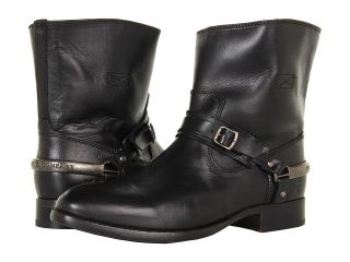 Frye Lindsay Spur Short Womens Pull on Boots (Black)