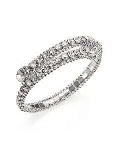 ABS by Allen Schwartz Jewelry Coil Bangle Bracelet   Silver