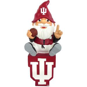 Indiana Hoosiers Forever Collectibles Gnome Sitting on Logo