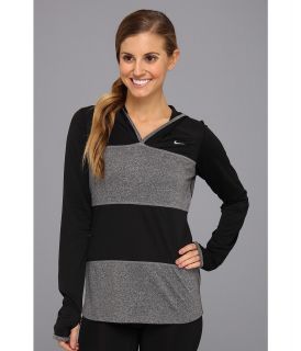 Nike Elite Hoodie Womens Long Sleeve Pullover (Black)
