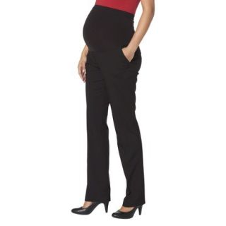 Liz Lange for Target Maternity Straight Leg Pants   Black XS Long