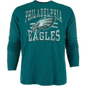 Philadelphia Eagles 47 Brand NFL Logo Scrum Long Sleeve T Shirt