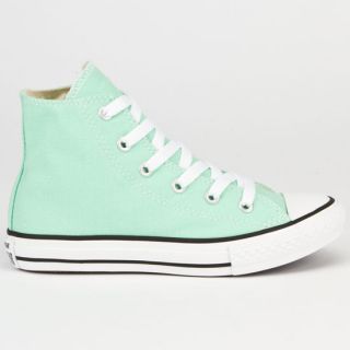 Chuck Taylor All Star Hi Girls Shoes Peppermint In Sizes 2, 1, 3 For W