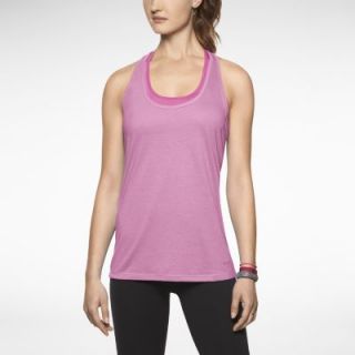 Nike Flow Womens Training Tank Top   Light Arctic Pink Heather