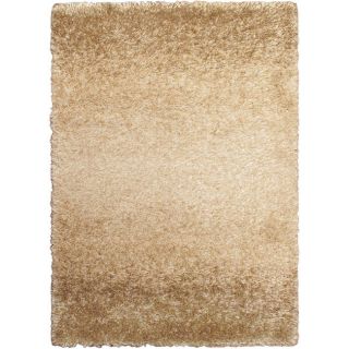 Luxus Beige Shag Rug (55 X 77)