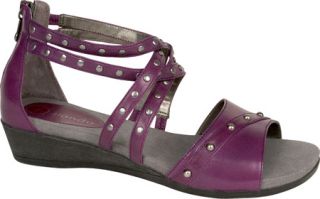 Womens Blondo Quentin   Purple Leather Casual Shoes