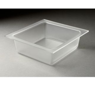 Rosseto Serving Solutions 13 3/10 Square Serving Tray   Frosted Acrylic