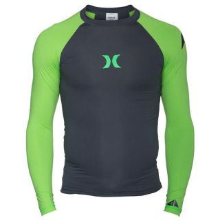 One & Only Mens Rash Guard Neon Green In Sizes X Large For Men 798494558