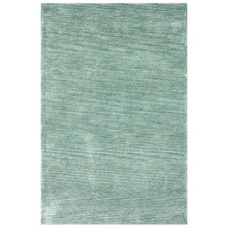 Nuloom Handmade Solid Blue / Grey Rug (5 X 8) (BluePattern SolidTip We recommend the use of a non skid pad to keep the rug in place on smooth surfaces.All rug sizes are approximate. Due to the difference of monitor colors, some rug colors may vary sligh