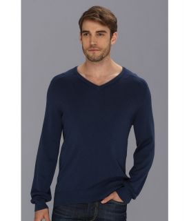Calvin Klein Chevron Tipped Sweater Mens Sweater (Navy)