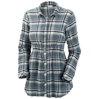 Columbia Sportswear Checked Tunic Shirt   Long Sleeve (For Women)   NIAGRA PLAID (M )
