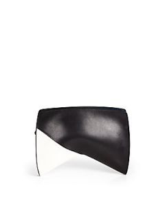 Narciso Rodriguez Crossover Clutch   Black White