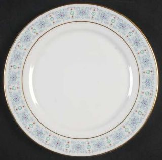 Oxford (Div of Lenox) Tivoli Bread & Butter Plate, Fine China Dinnerware   Blue,