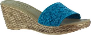 Womens Easy Street Florence   Turquoise Casual Shoes