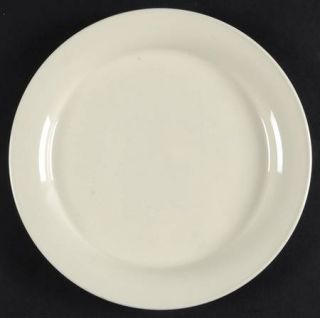 Nancy Calhoun Solid Color Vanilla Salad Plate, Fine China Dinnerware   All Cream