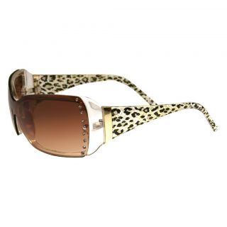 Envy Womens Uptown Brown/ Leopard Fashion Sunglasses