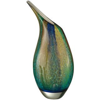 Dale Tiffany Crackle Decorative Vase