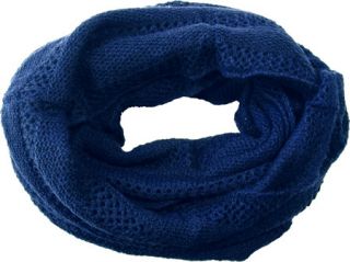 Womens Sperry Top Sider Pointelle Infinity Scarf 034   Navy Infinity Scarves